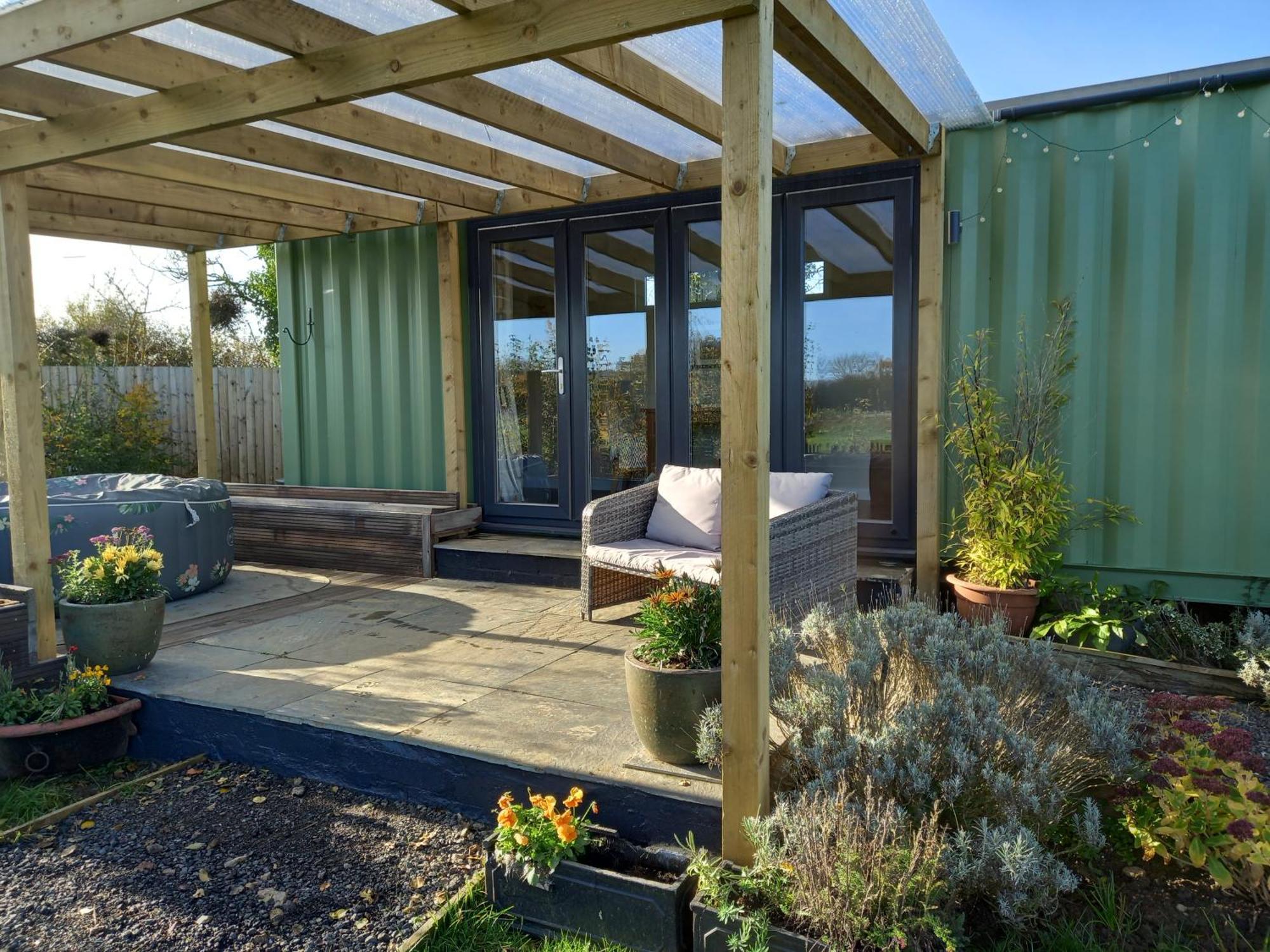 Sweet Pea Cabin Badsey Exteriör bild